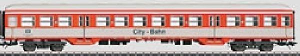 Bnrz,Maßstab 1:43,5 ,1987,orange weiß City Bahn,mit Beleuchtung und Schlußlicht,mit Decoder